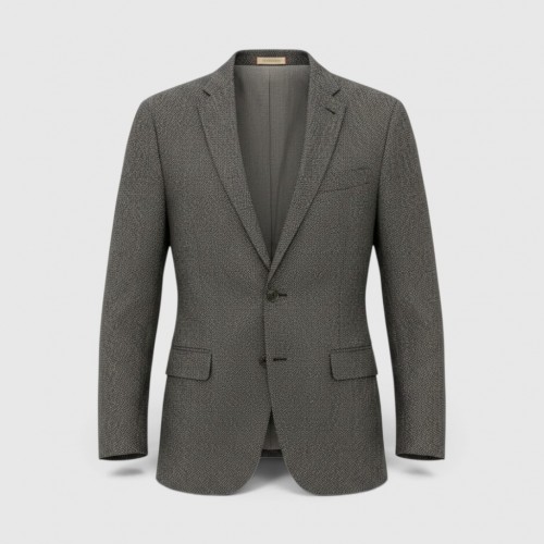 Heritage Ανδρικό Γκρι Herringbone Blazer / Pre-Owned